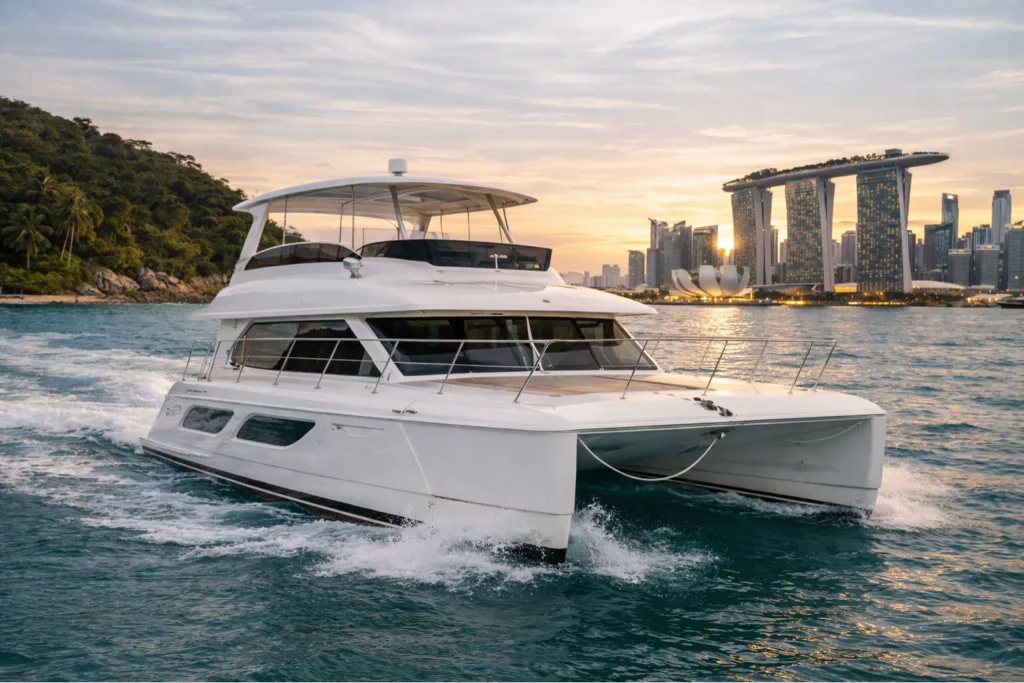 The 2018 Aquila 48 Power Catamaran