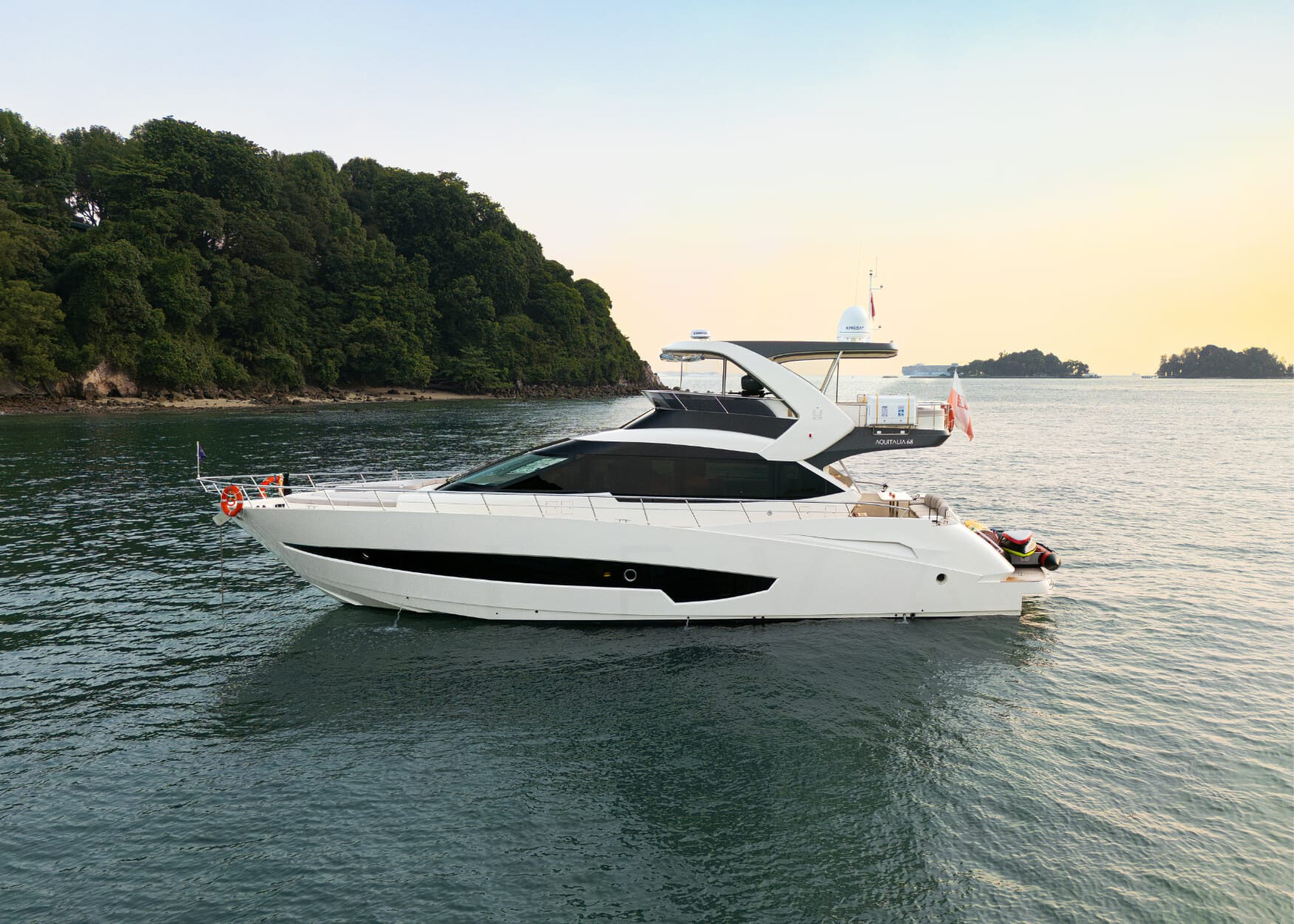The Aquitalia 68 Motor Yacht — Avelis Singapore