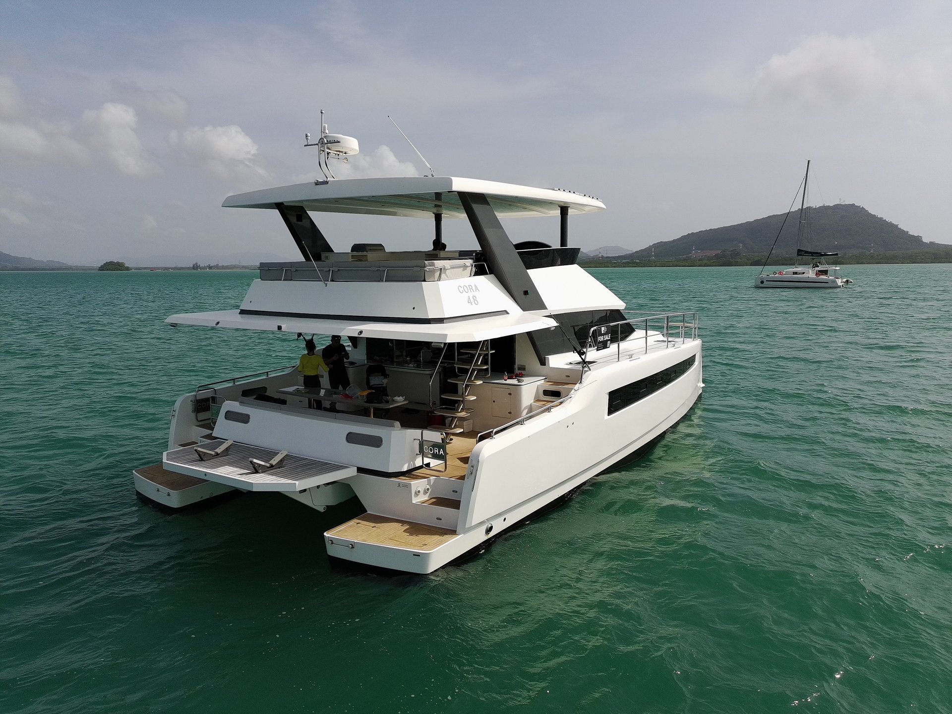 The 2024 Cora 48 Power Catamaran, brochure photo 3