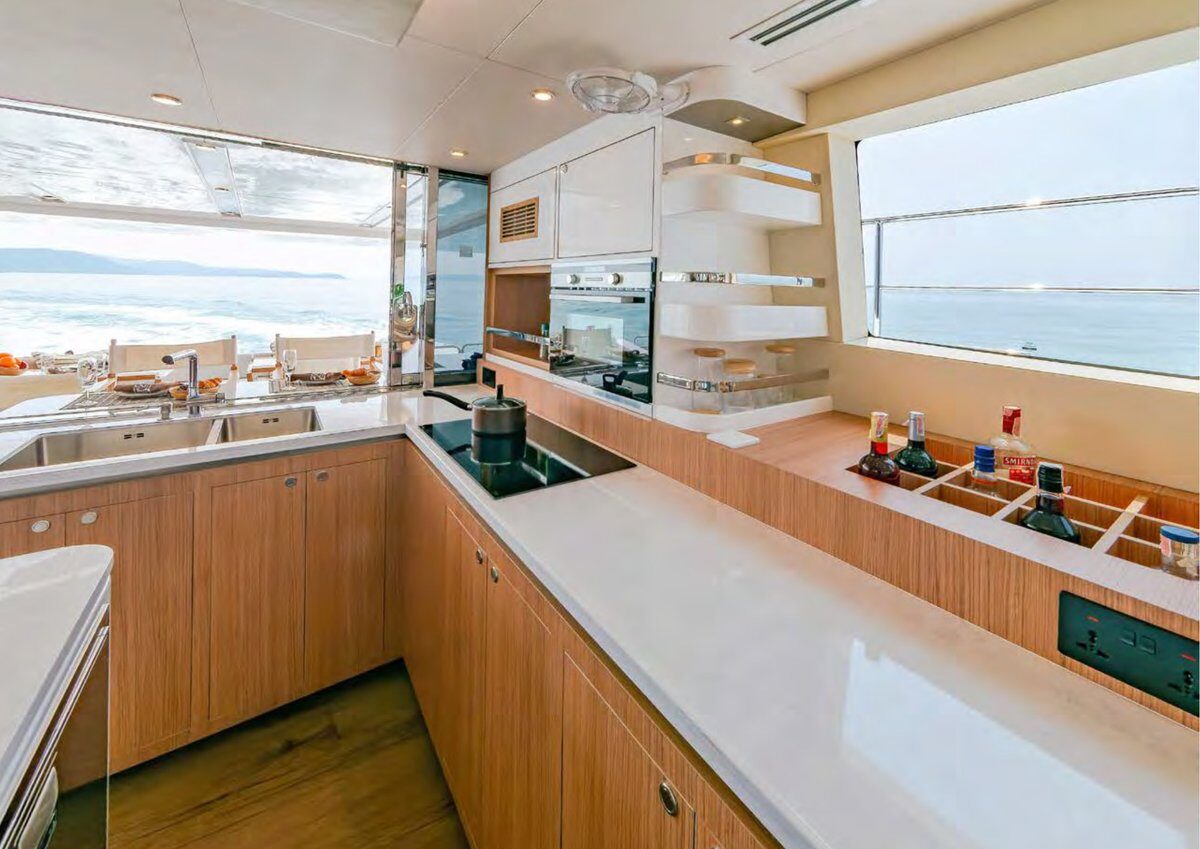 The 2024 Cora 48 Power Catamaran, brochure photo 8